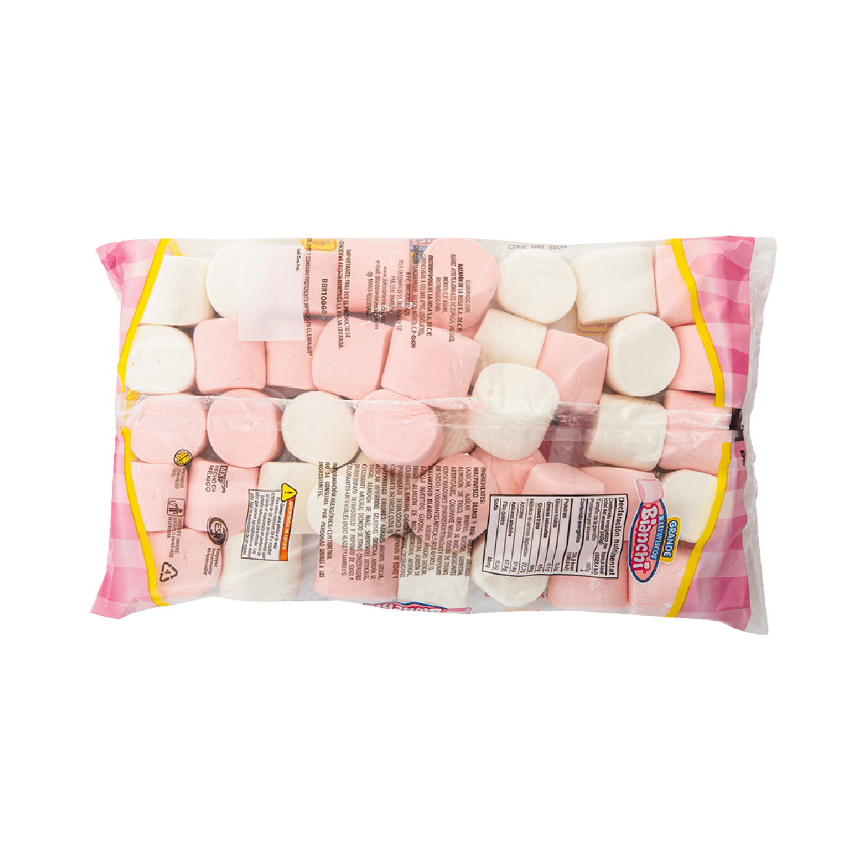 Bombón Bianchi Gigante Blanco y Rosa 400 grs