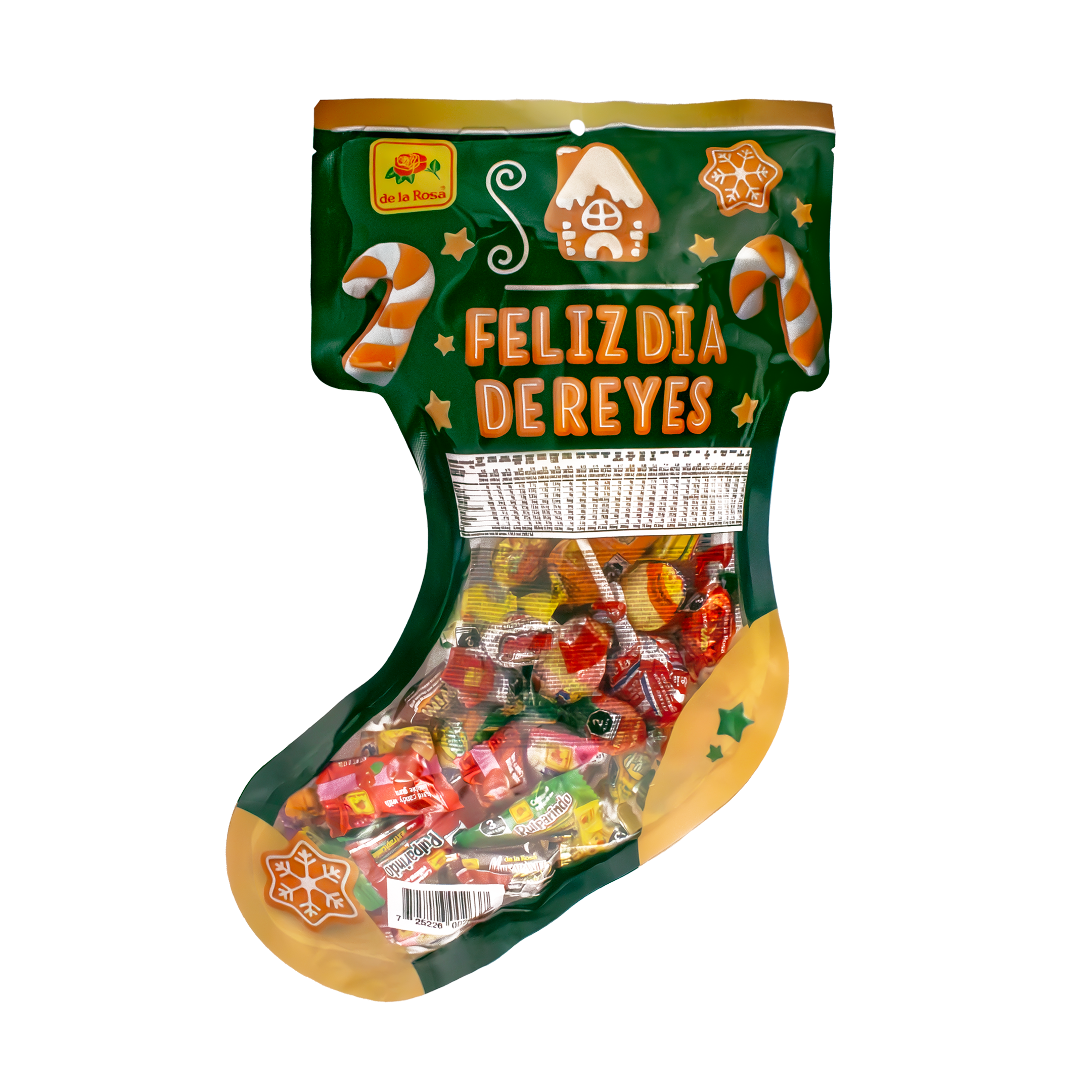 Bota de dulces Navideña Grande 420 grs