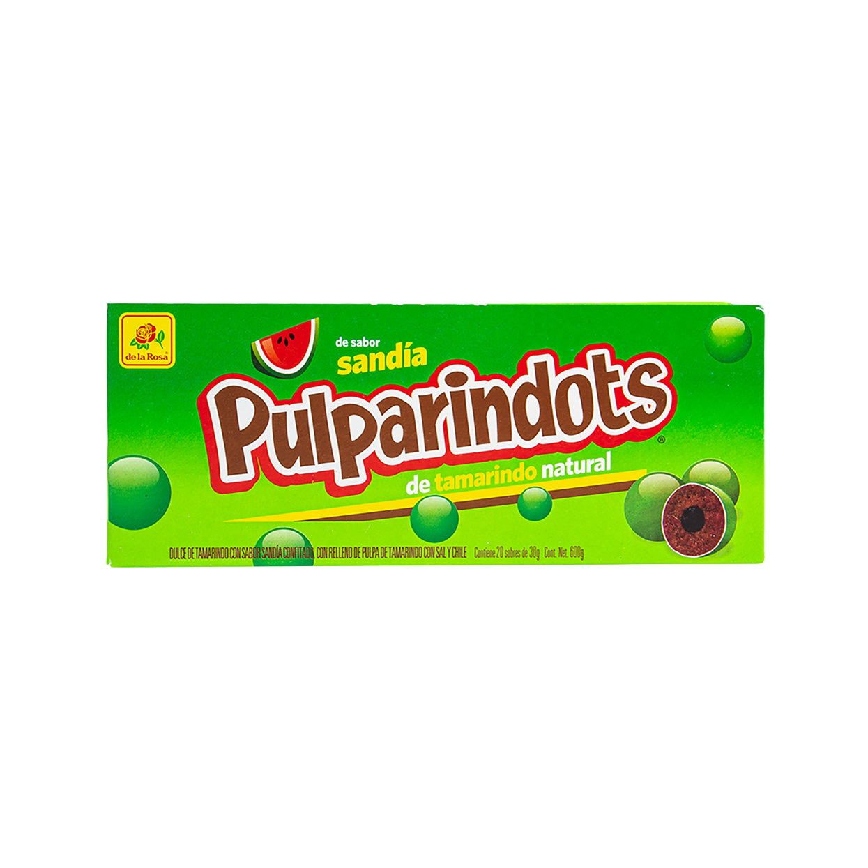 Pulparindots Sandía 20 piezas 30 grs