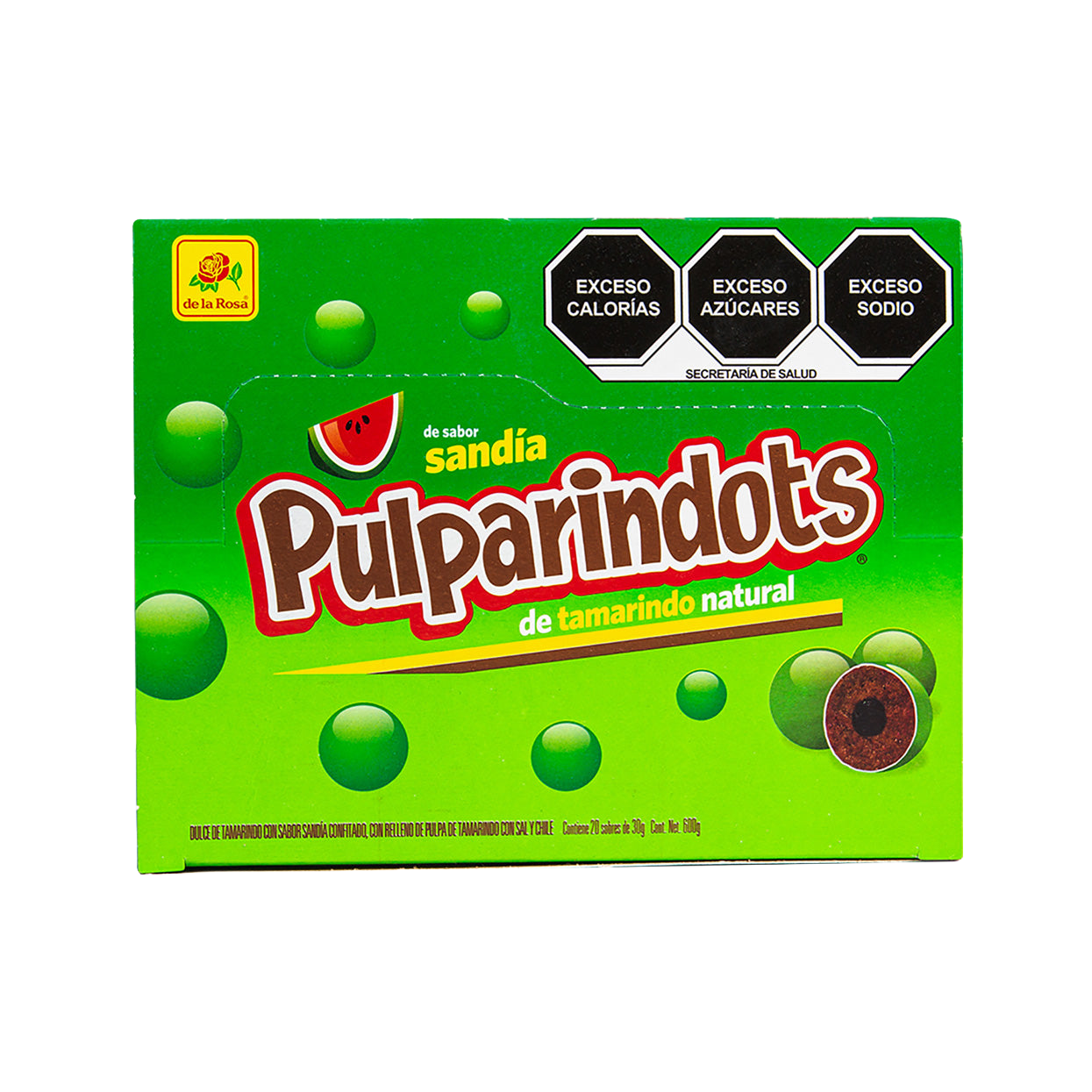 Pulparindots Sandía 20 piezas 30 grs