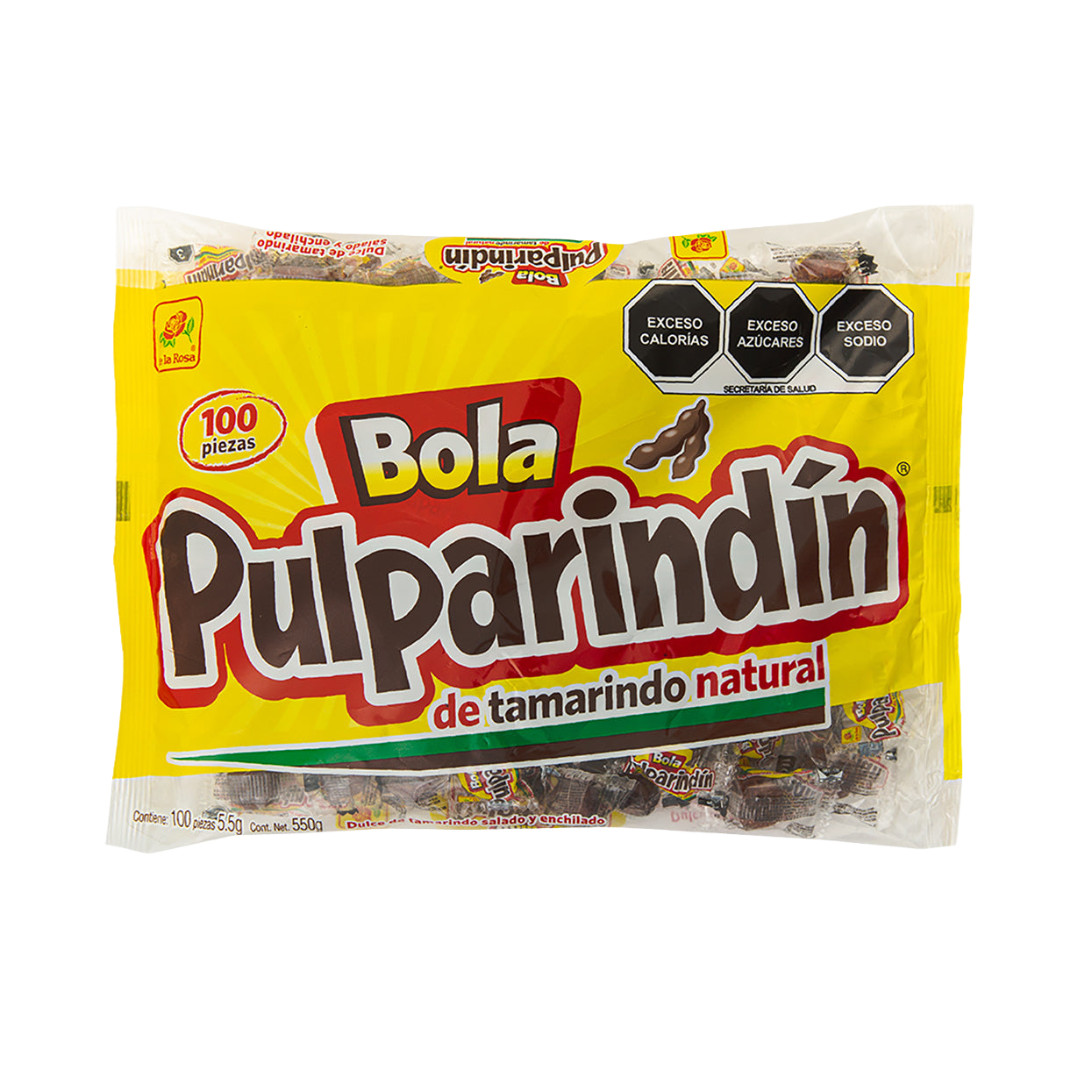 Bola Pulparindín 100 piezas 5.5 grs