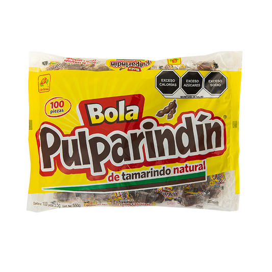 Bola Pulparindín 100 piezas 5.5 grs