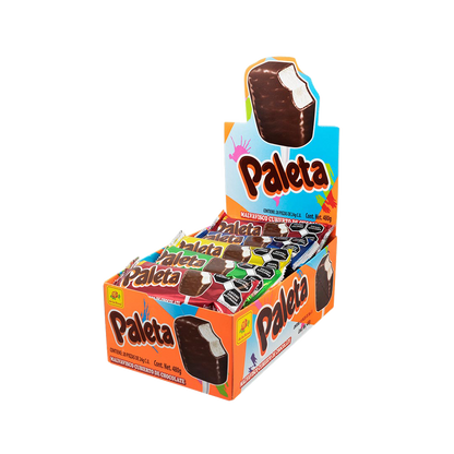 Paleta chocolate 20 piezas