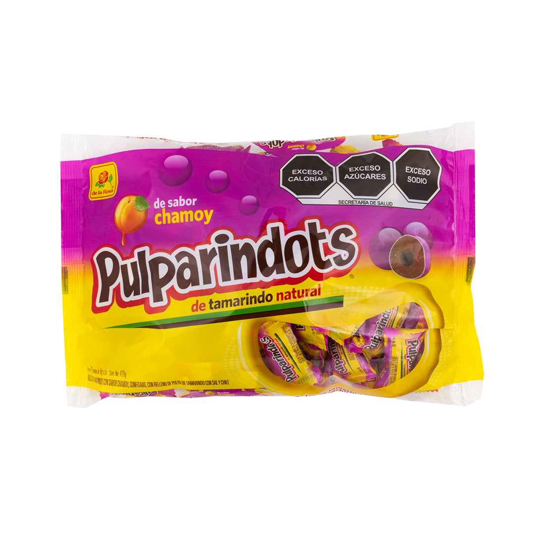 Pulparindots Chamoy en bolsa 70 piezas 6 grs