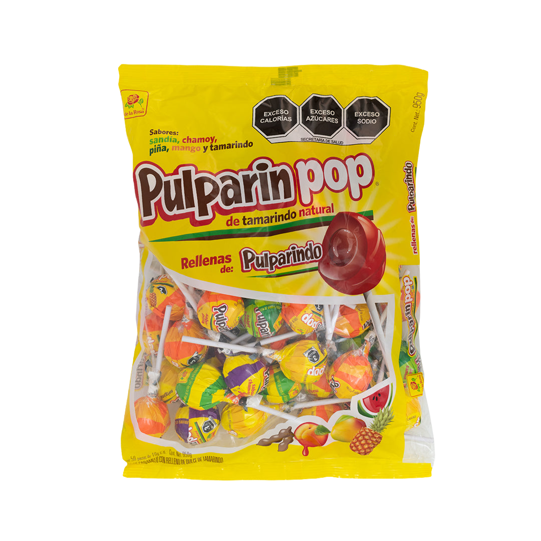 Paleta Jumbo Pulparindo 50 piezas 19 grs