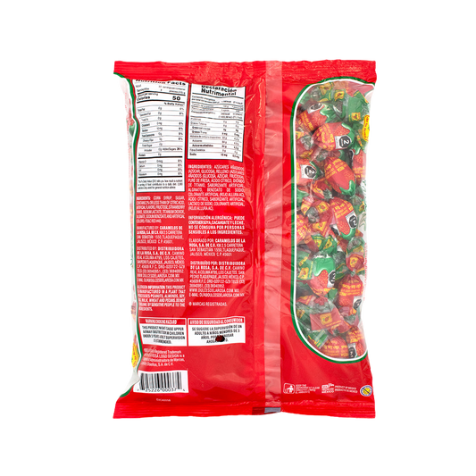 Caramelo Lito Fresa 100 piezas 500 grs