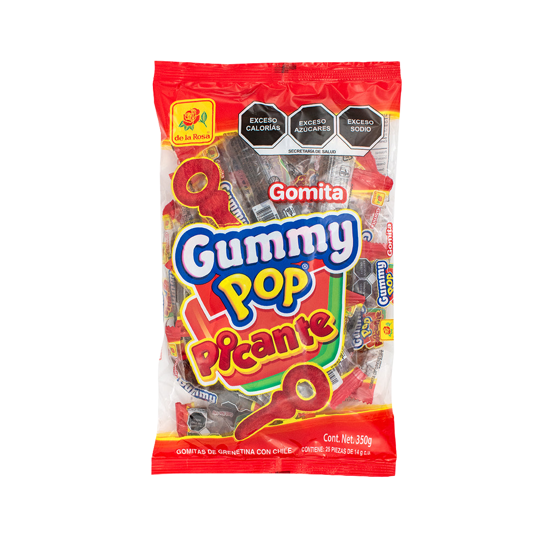 Gomitas Gummy Pop con Chile 25 piezas 14 grs