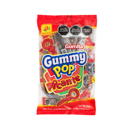 Gomitas Gummy Pop con Chile 25 piezas 14 grs