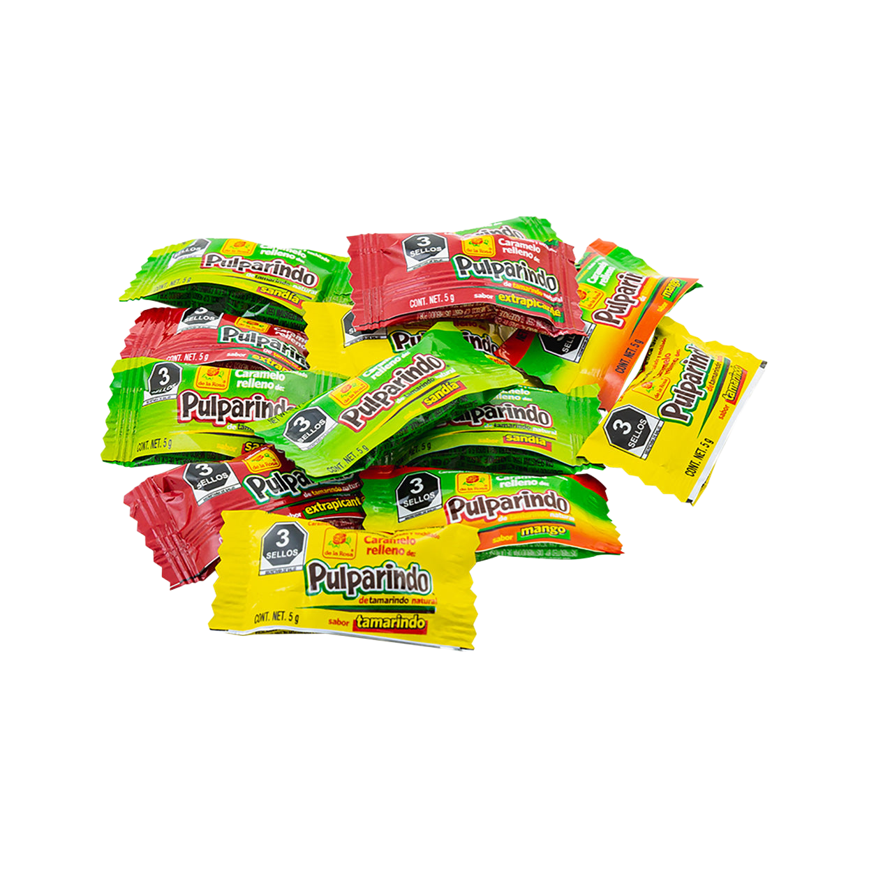 Caramelo Pulparindo 100 piezas 5 grs