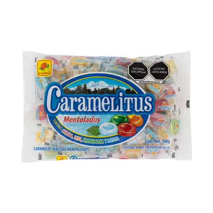 Caramelitus Mentolados Sabores Surtidos 100 piezas