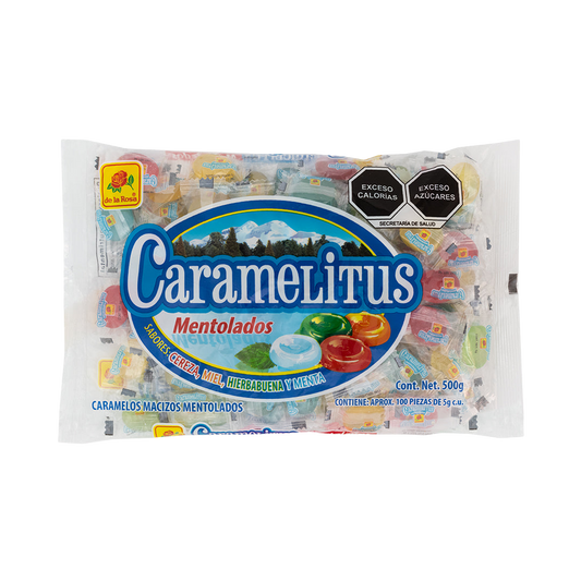 Caramelitus Mentolados Sabores Surtidos 100 piezas