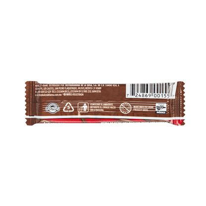 Chocolate con Relleno Fresa, Mazapán y Zarzamora 16 piezas 21 grs
