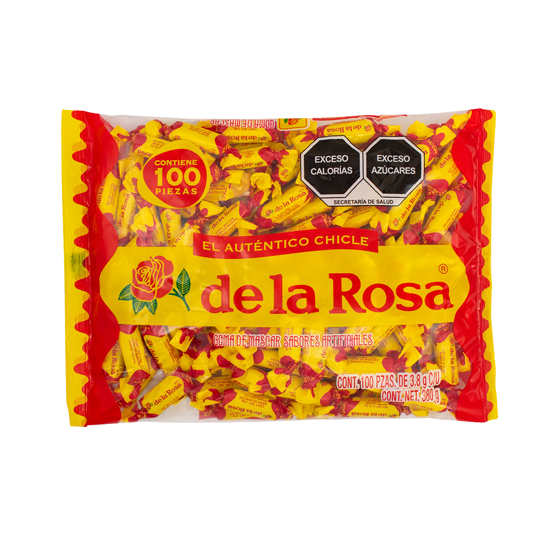 Chicle Moño sabor Frutas 100 piezas 3.8 grs