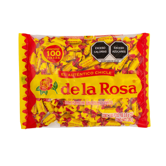 Chicle Moño sabor Frutas 100 piezas 3.8 grs