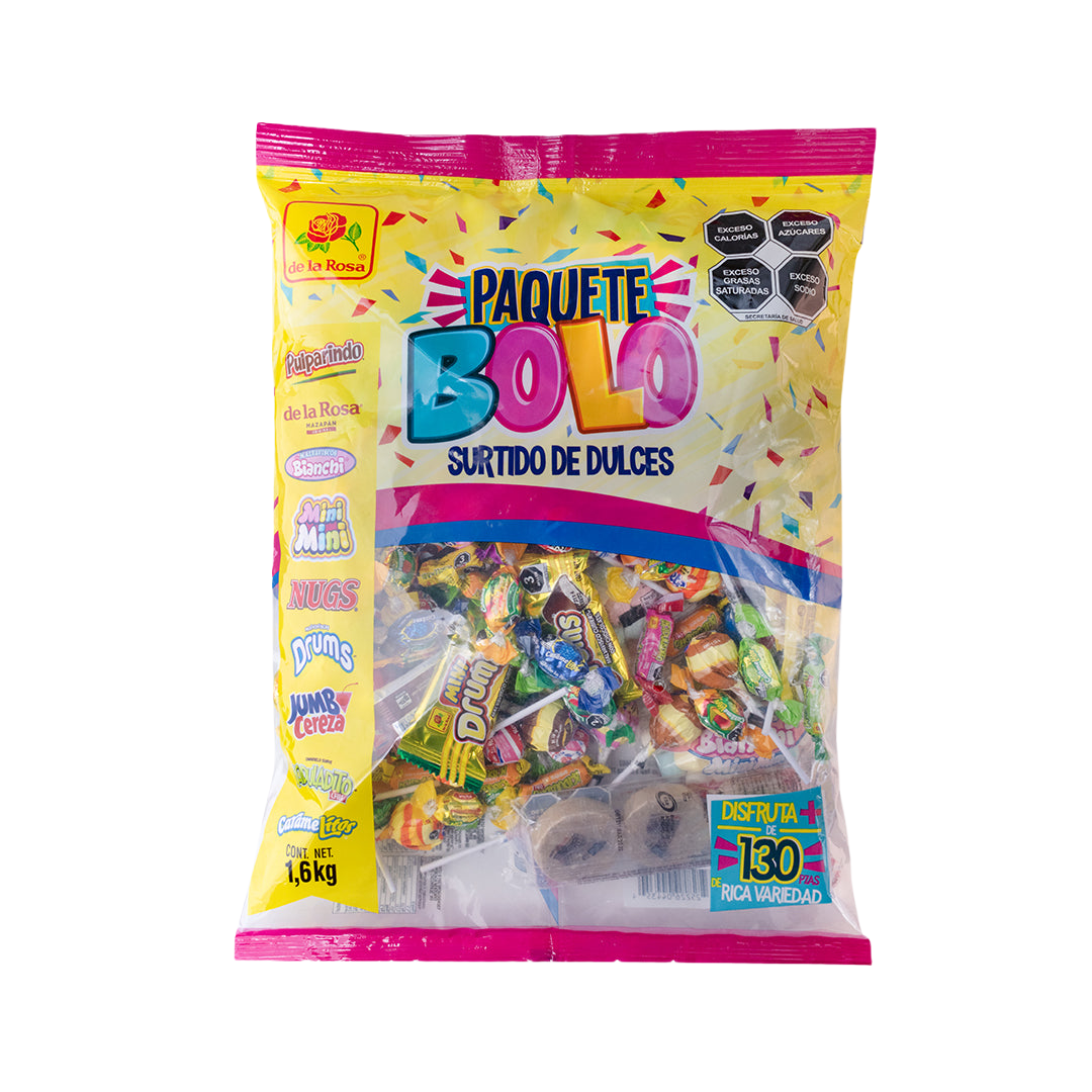 Paquete Bolo 130 pzas