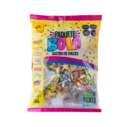 Paquete Bolo 130 pzas