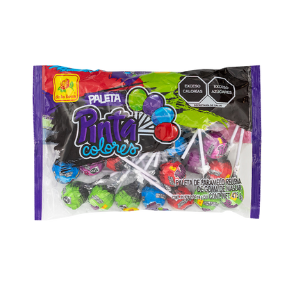 Paleta Pintacolores 25 piezas 19 grs