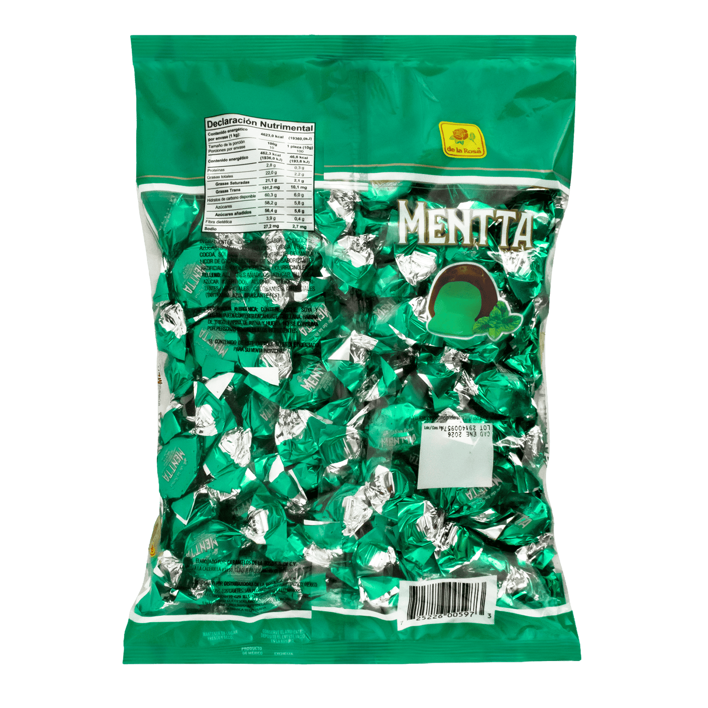 Mentta 100 piezas
