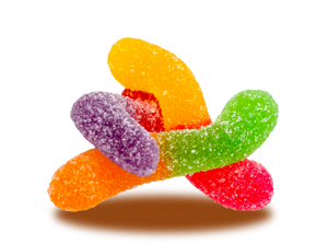 Gomitas GummyBery Lombrices 200 grs