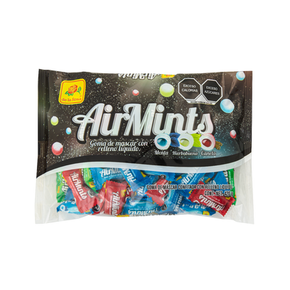 Chicle Airmints Surtido sabor Menta, Hierbabuena y Canela 70 piezas 420 grs