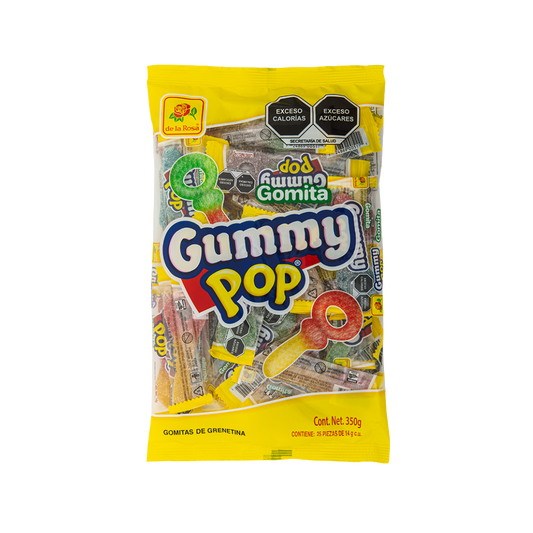 Gomitas Gummy Pop 25 piezas 14 grs