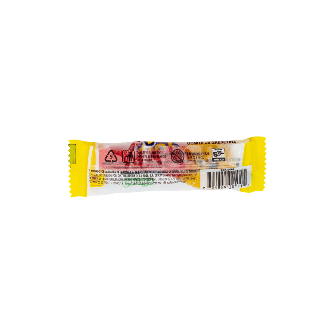 Gomitas Gummy Pop 25 piezas 14 grs