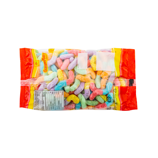 Gomitas GummyBery Lombrices Neón 500 grs