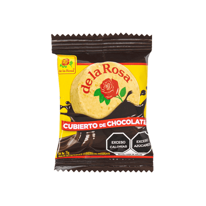 Mazapán cubierto con chocolate 16 piezas 22 grs