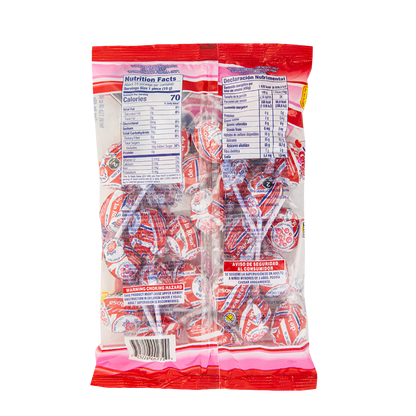 Paleta Jumbo Cereza Mediana 24 piezas 14 grs