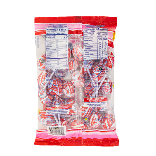 Paleta Jumbo Cereza Mediana 24 piezas 14 grs
