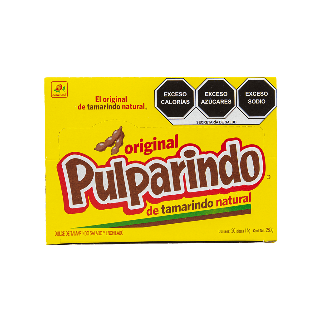 Pulparindo Original 20 piezas 14 grs