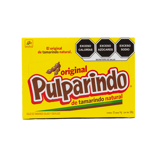 Pulparindo Original 20 piezas 14 grs