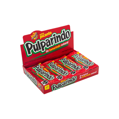 Pulparindo Extra Picante 20 piezas 14 grs