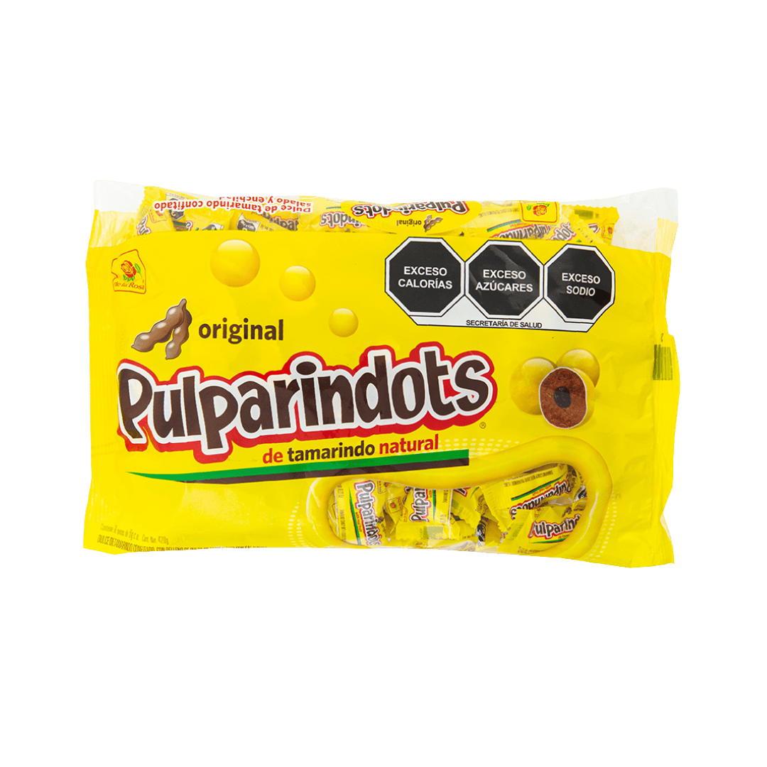 Pulparindots Bolsa 70 piezas 6 grs