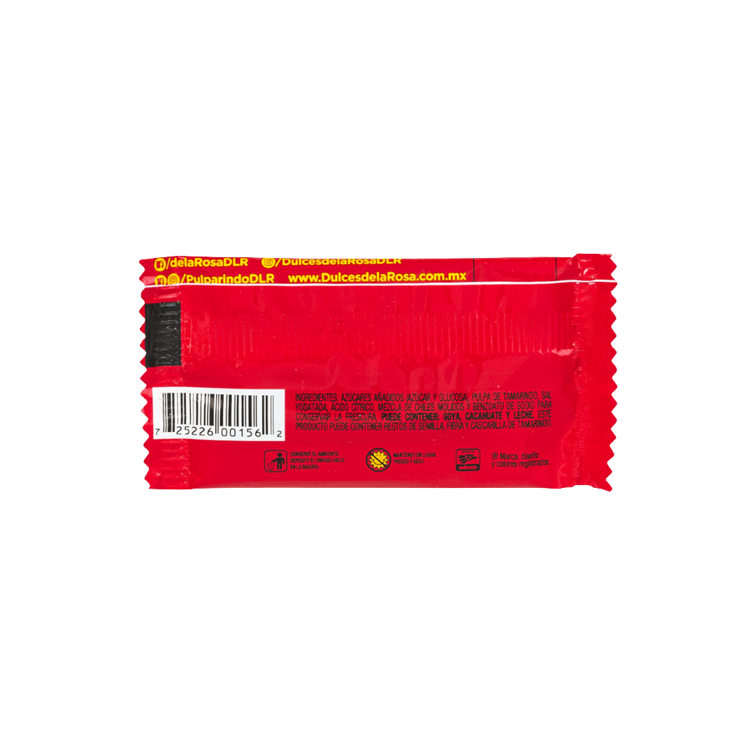 Pulparindo Mini Extra Picante 24 piezas 10 grs