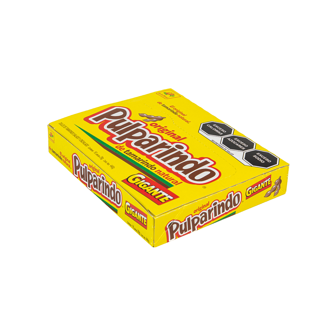 Pulparindo Original Gigante 16 piezas de 28 grs