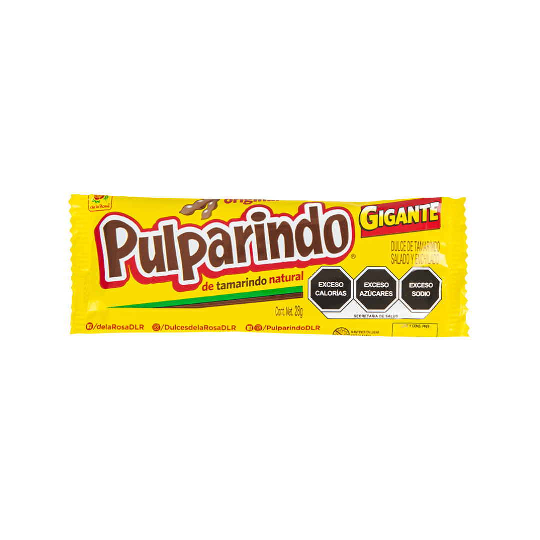 Pulparindo Original Gigante 16 piezas de 28 grs
