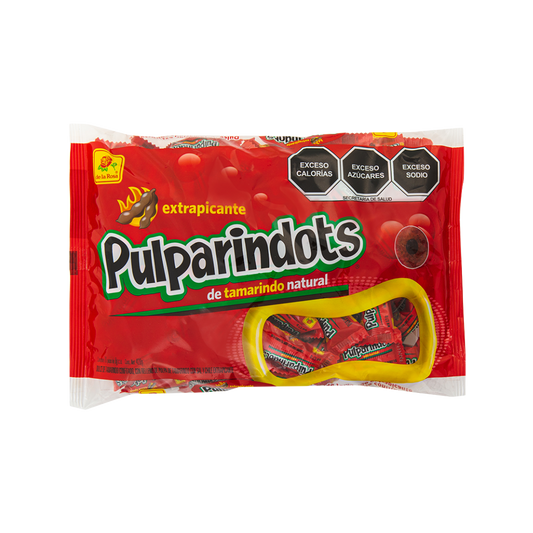 Pulparindots Extra Picante en bolsa 70 piezas 6 grs