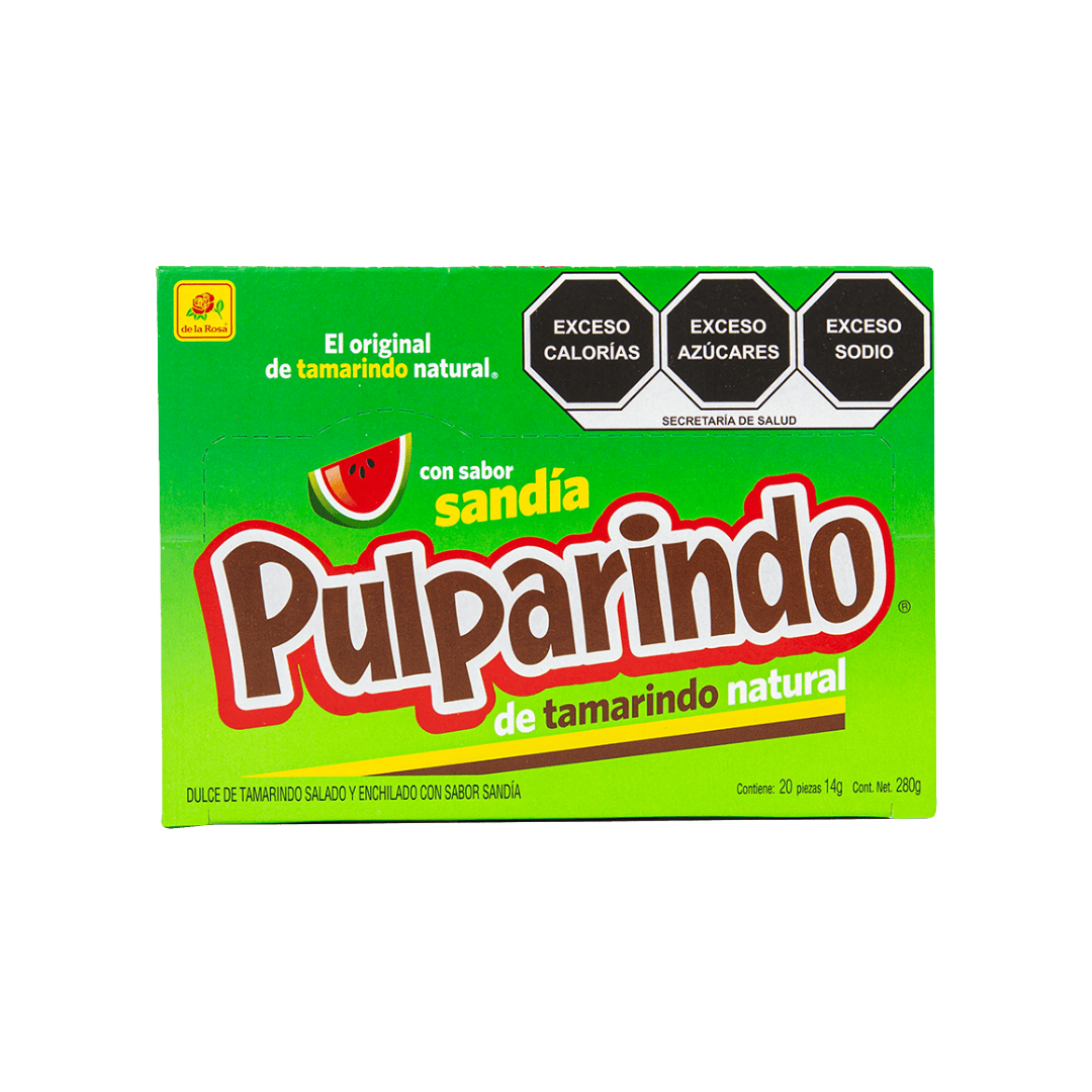 Pulparindo Sandía 20 piezas 14 grs