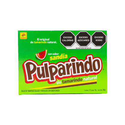 Pulparindo Sandía 20 piezas 14 grs