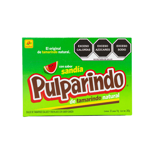 Pulparindo Sandía 20 piezas 14 grs