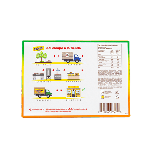 Pulparindo Mango 20 piezas 14 grs