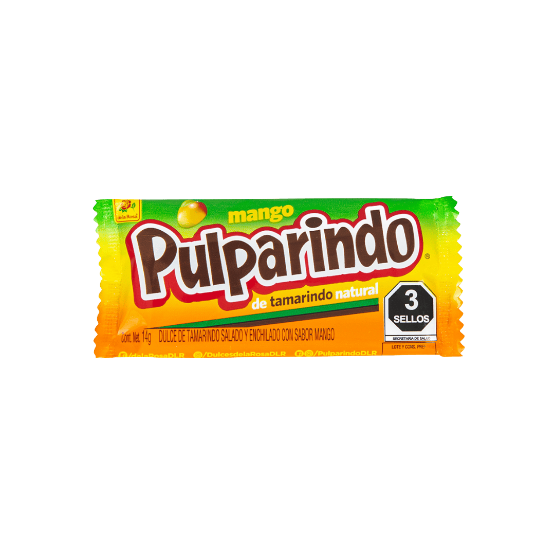 Pulparindo Mango 20 piezas 14 grs