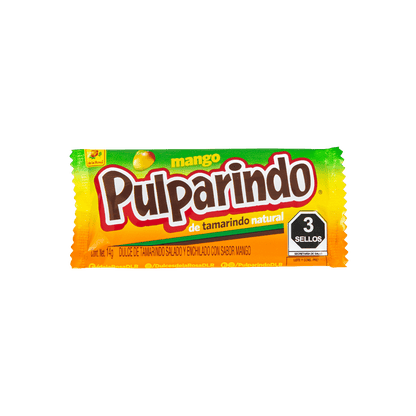 Pulparindo Mango 20 piezas 14 grs