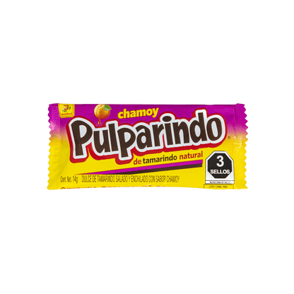 Pulparindo Chamoy 20 piezas 14 grs
