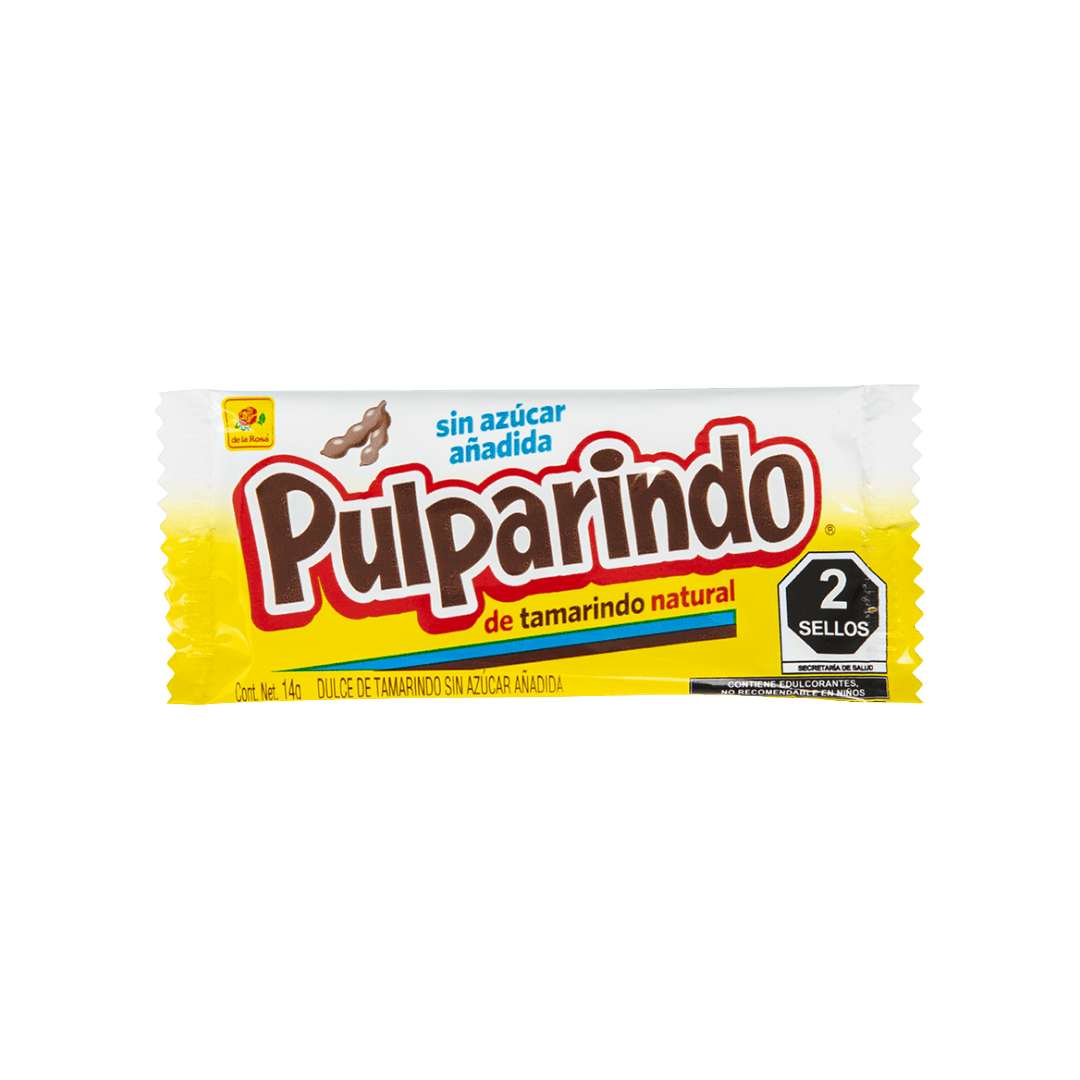 Pulparindo Sin Azúcar 20 piezas 14 grs