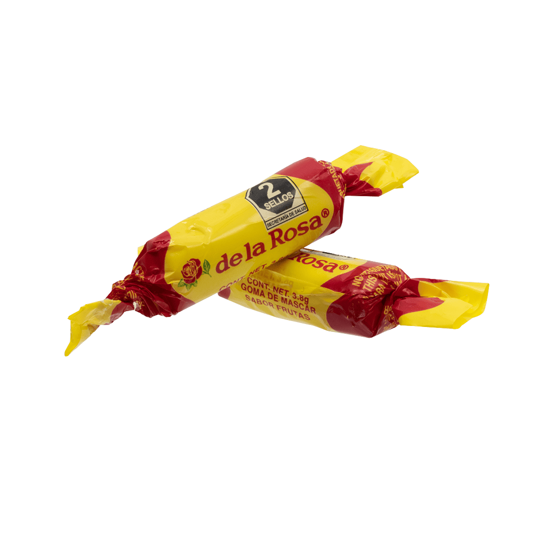 Chicle Moño sabor Frutas 100 piezas 3.8 grs