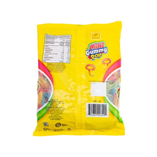 Gomitas Mini Gummy Pop presentación granel 1 kilo