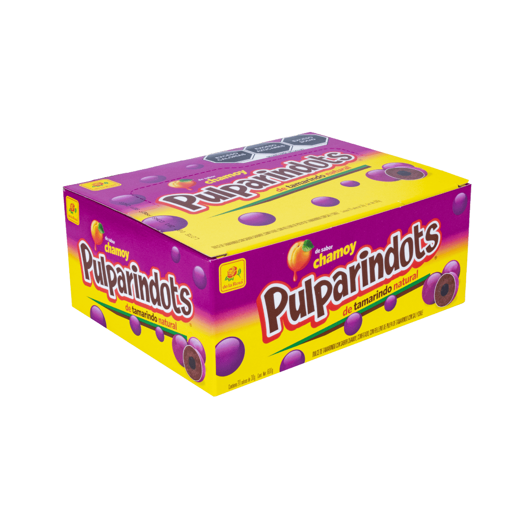 Pulparindots Chamoy 20 piezas 30 grs