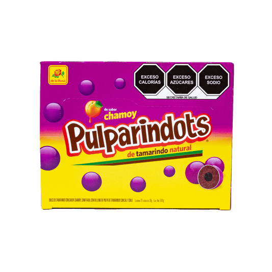Pulparindots Chamoy 20 piezas 30 grs